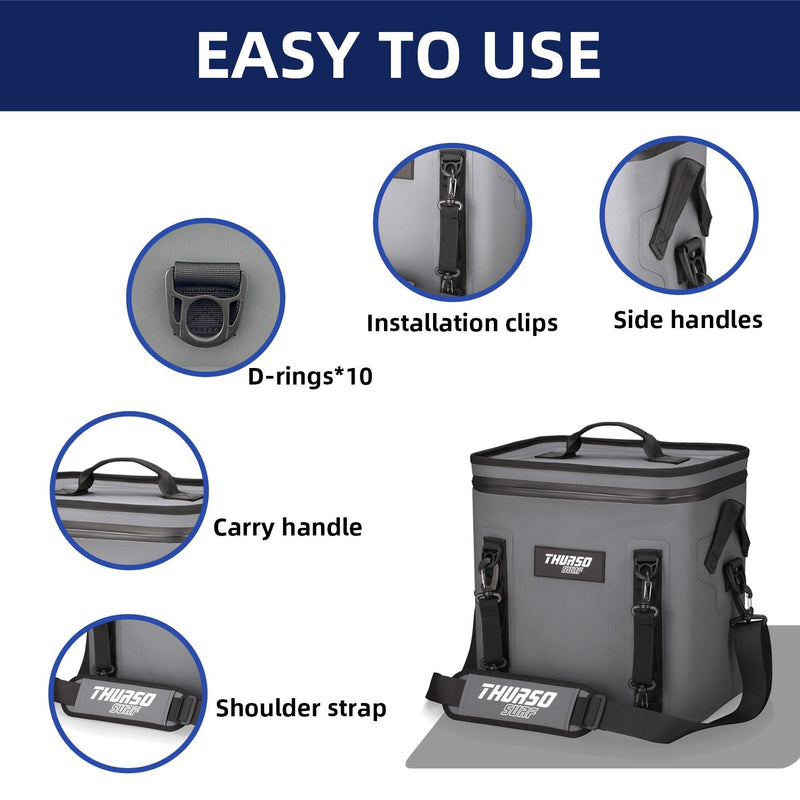 Load image into Gallery viewer, Weiche Kühltasche für 24 Dosen, auslaufsicher, wasserdicht
