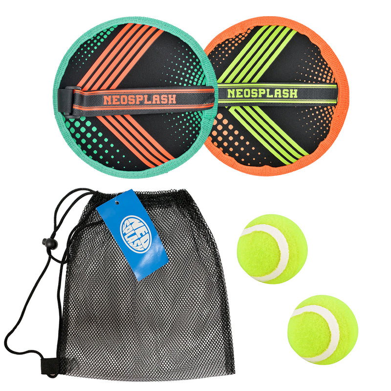 Laden Sie das Bild in Galerie -Viewer, Neo Splash Neoprene Catch Ball Set
