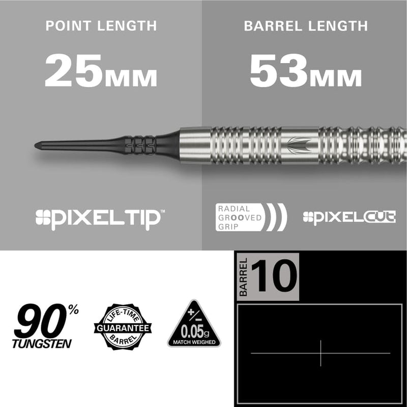Load image into Gallery viewer, Target Hydro 90% 12 Softip Darts 2025