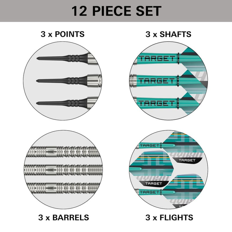 Load image into Gallery viewer, Target Hydro 90% 12 Softip Darts 2025