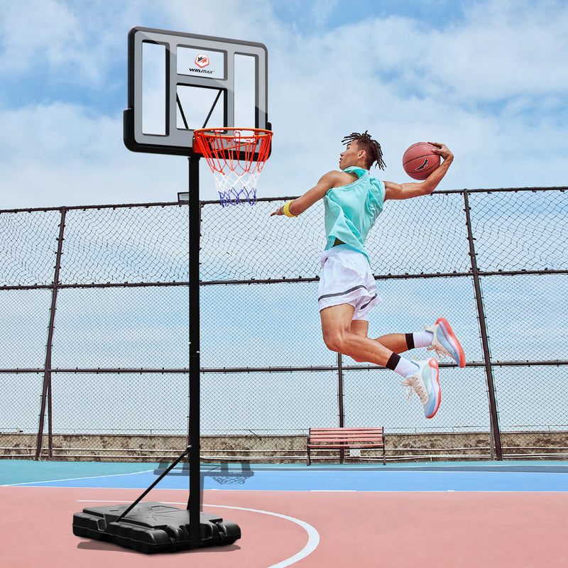 Cargue la imagen en el visor de la galería, Aro de baloncesto para exteriores WIN.MAX de 44 pulgadas