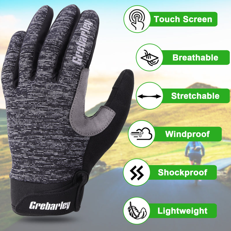 Load image into Gallery viewer, Grebarley cycling gloves full finger