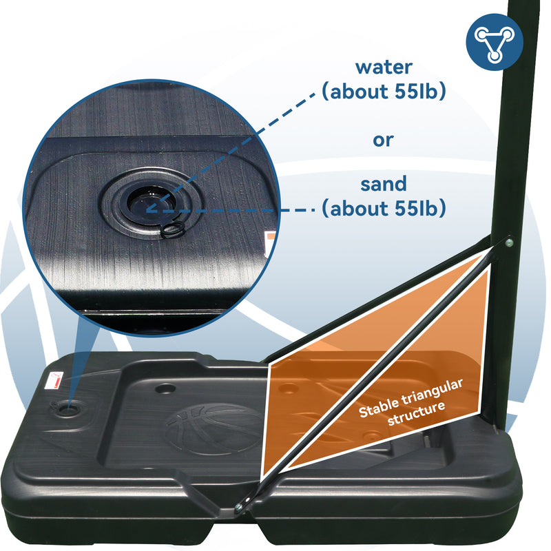 Laden Sie das Bild in Galerie -Viewer, WIN.MAX 32-inch Mini Hoop Basketball System