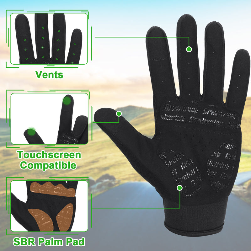 Load image into Gallery viewer, Grebarley Padded Non-Slip Mountain Bike Gloves