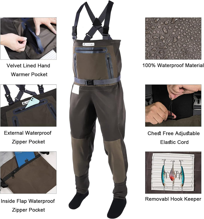 Load image into Gallery viewer, HotSrace waders for fishing