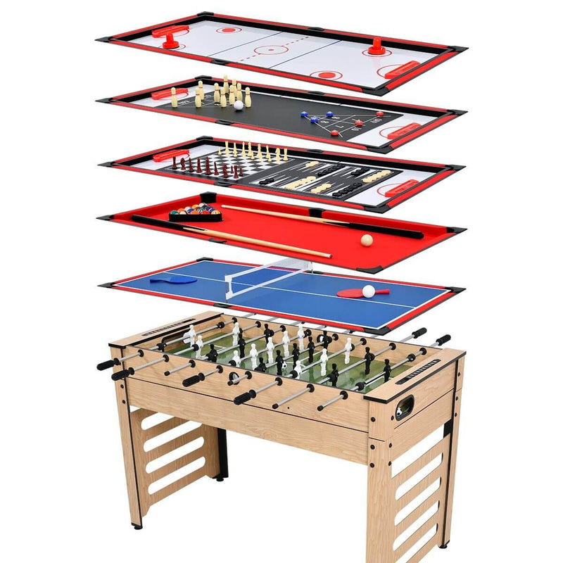 Laden Sie das Bild in Galerie -Viewer, BLUE HAWAII 8-in-1 Multi-Spieltisch