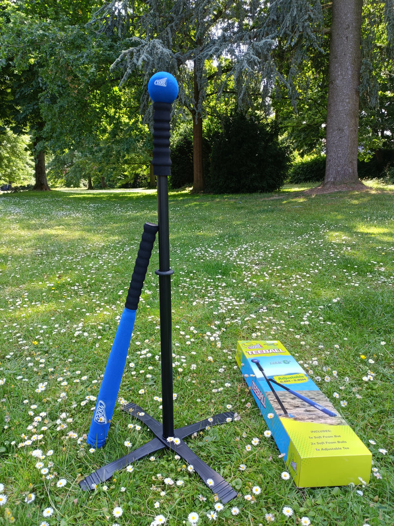 Laden Sie das Bild in Galerie -Viewer, Cooee Batting Tee Baseball Set für Kinder, Verstellbarer ständer