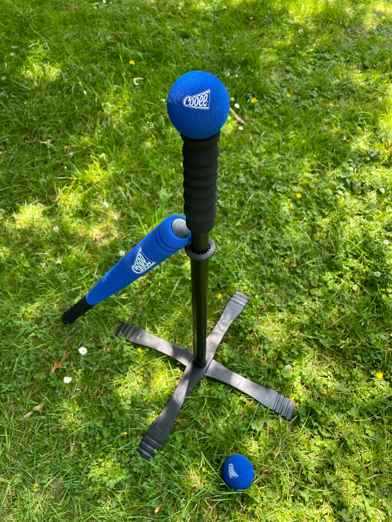 Laden Sie das Bild in Galerie -Viewer, Cooee Batting Tee Baseball Set für Kinder, Verstellbarer ständer