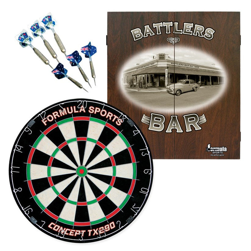 Laden Sie das Bild in Galerie -Viewer, Battlers Bar Cabinet Set
