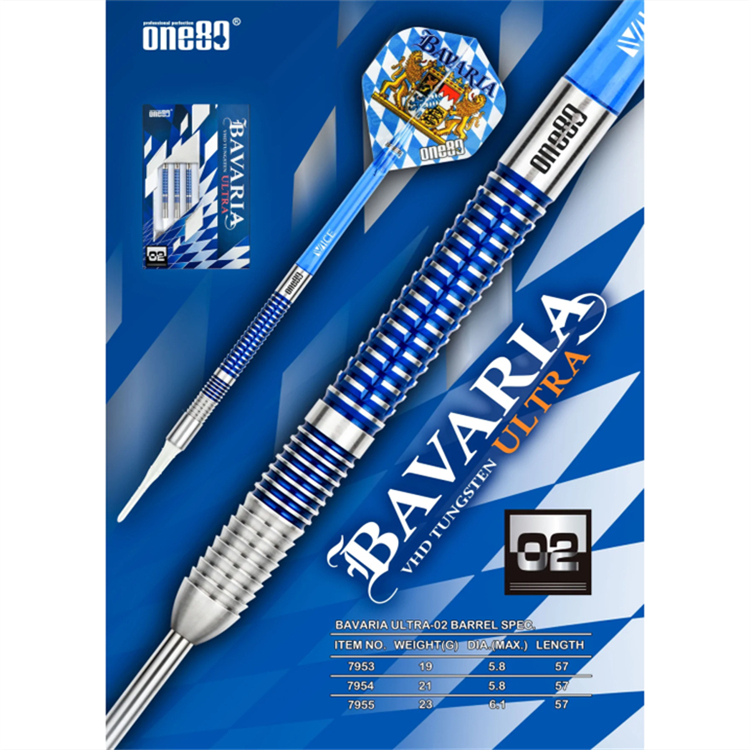 Laden Sie das Bild in Galerie -Viewer, One80 Bavaria Ultra 02 Steel Tip