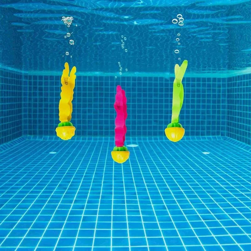 Laden Sie das Bild in Galerie -Viewer, Cooee Tauchen Spielzeug Tauchbälle - 3 Stück,Poolspielzeug