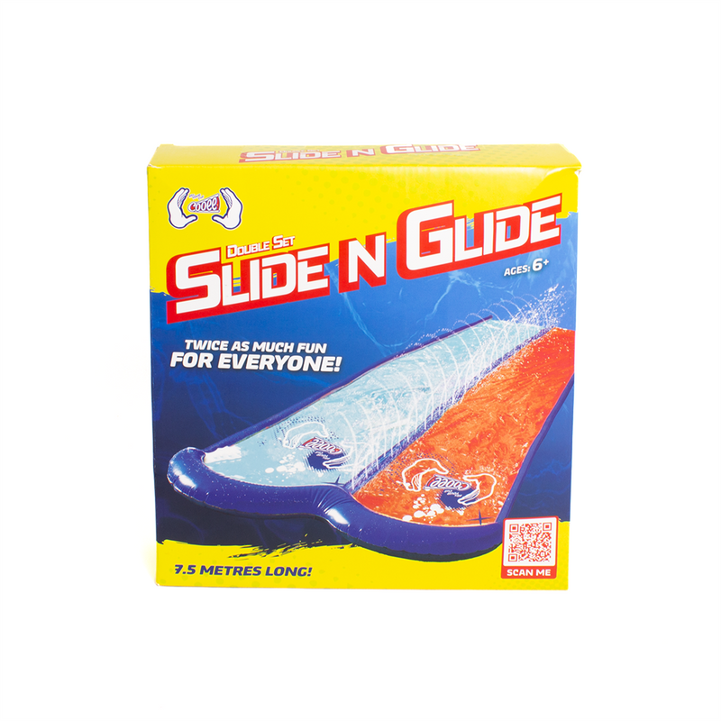 Load image into Gallery viewer, Cooee 750 cm Rutsche und Wasserrutsche mit 2 Bodyboards