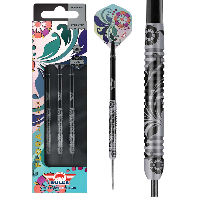 Laden Sie das Bild in Galerie -Viewer, Bull's Flora Zina 80% Steel Tip