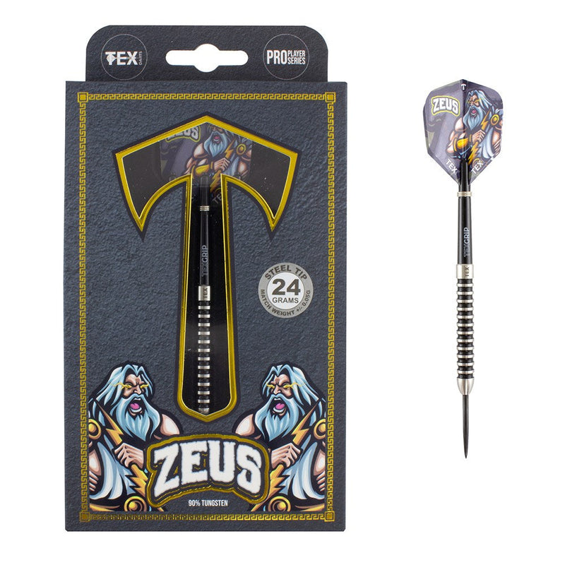 Cargue la imagen en el visor de la galería, TEX Zeus 90% Tungsten Darts