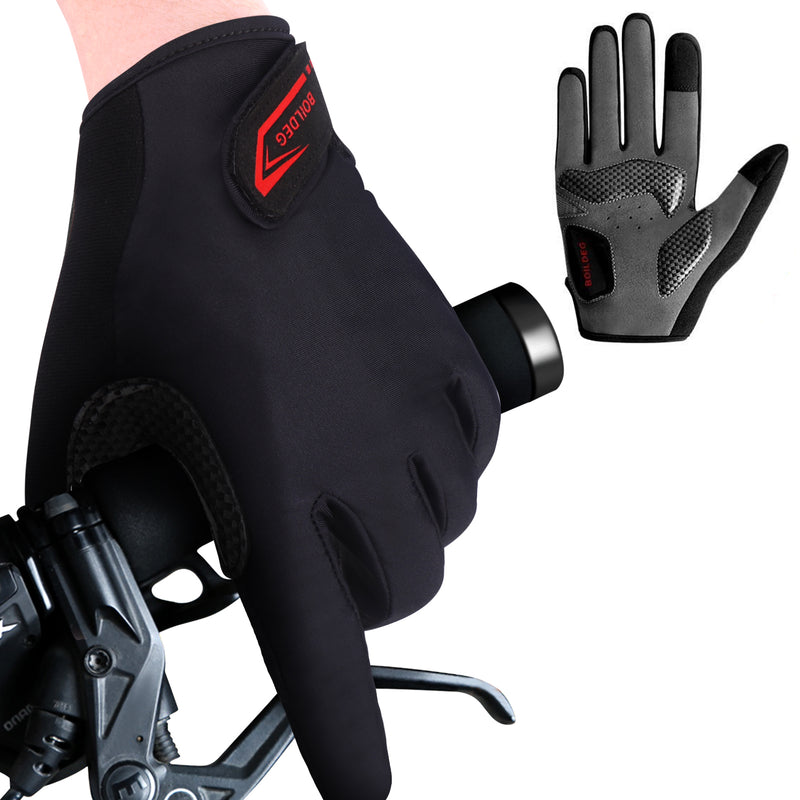 Laden Sie das Bild in Galerie -Viewer, BOILDEG Vollfinger-Winter-Radhandschuhe