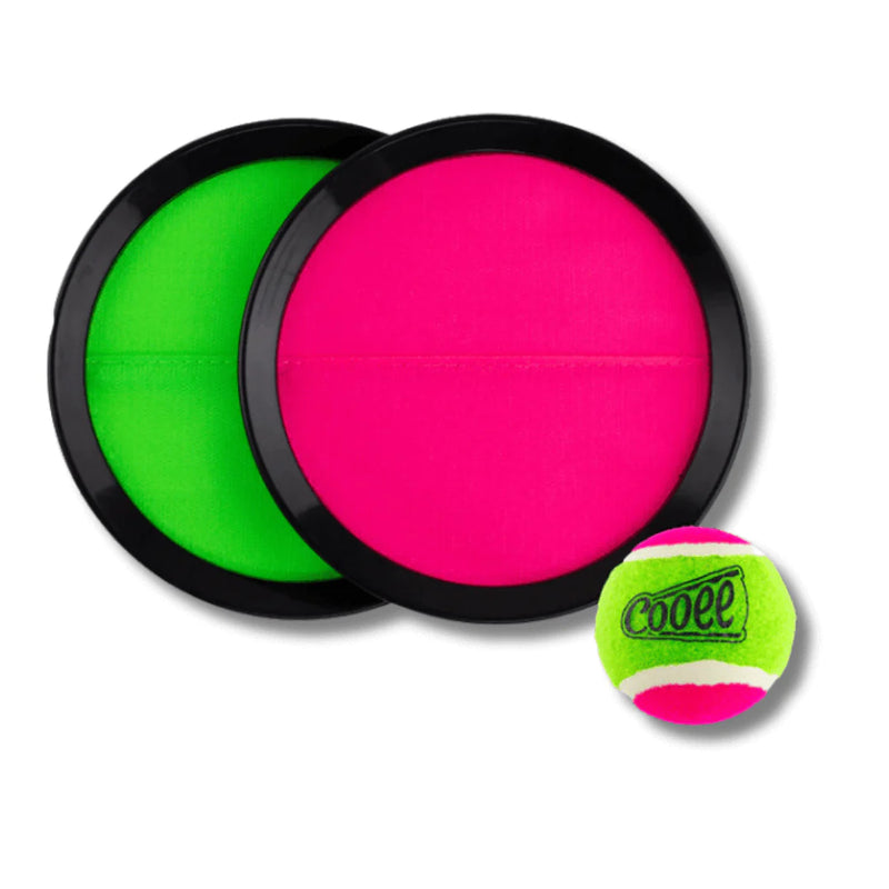 Laden Sie das Bild in Galerie -Viewer, Cooee Klettballspiel Klettball Set mit 2 Fangscheiben 1 Bälle