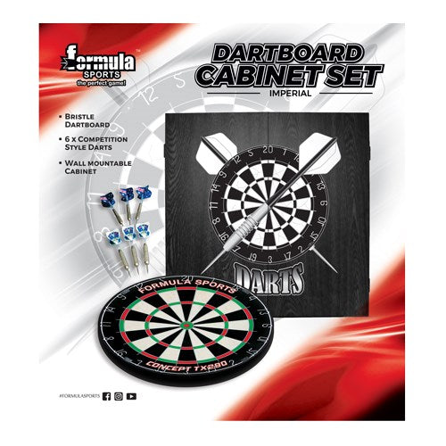 Load image into Gallery viewer, Imperial Dartboard Cabinet Set
