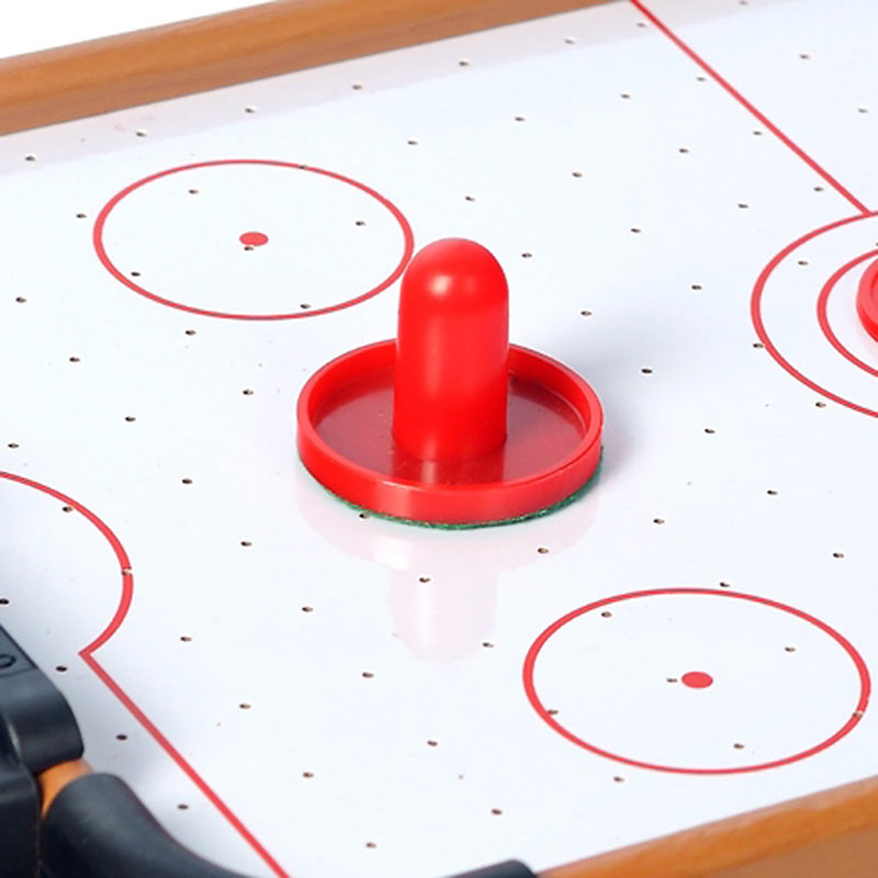 Cargue la imagen en el visor de la galería, Mini mesa de air hockey WIN.MAX con accesorios, 35 largo x 22 ancho x 8 alto centímetros