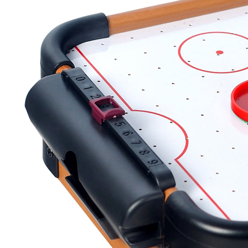 Cargue la imagen en el visor de la galería, Mini mesa de air hockey WIN.MAX con accesorios, 35 largo x 22 ancho x 8 alto centímetros