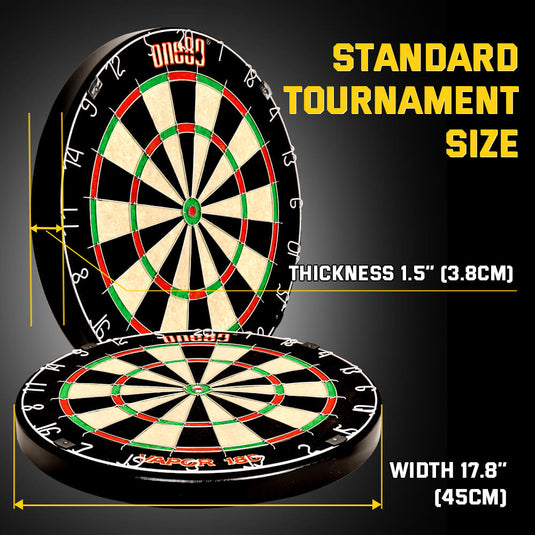 Kit de diana de sisal y cerdas One80 Vapor 180