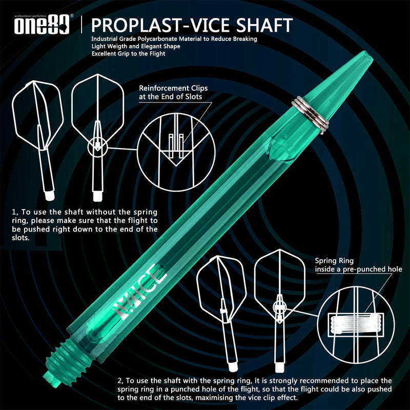 Laden Sie das Bild in Galerie -Viewer, ONE80 Professionelles Steel Darts mit 3 Schäften