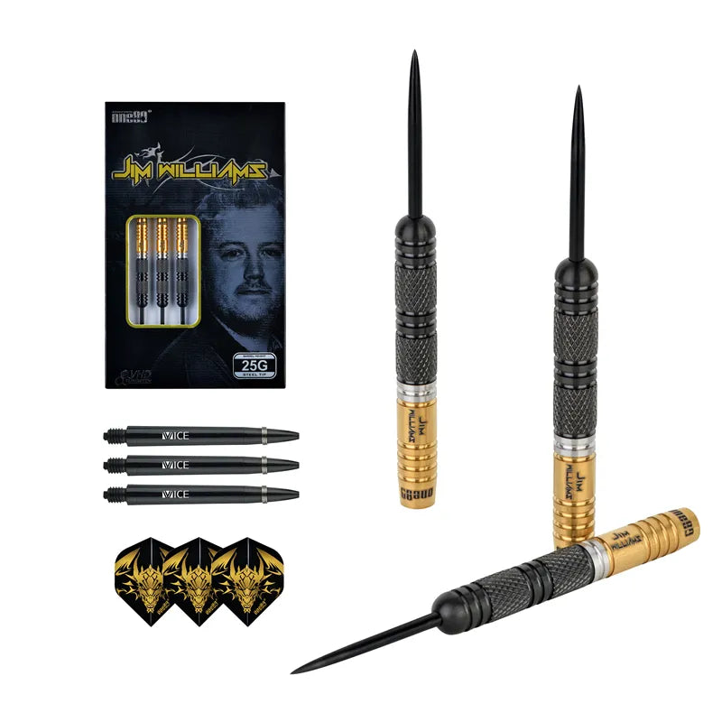 Laden Sie das Bild in Galerie -Viewer, One80 Jim Williams Signature Dart VHD Steel Tip