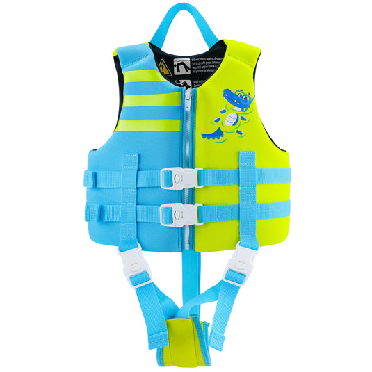Schwimmweste Schaumstoff Kinder, Krokodil