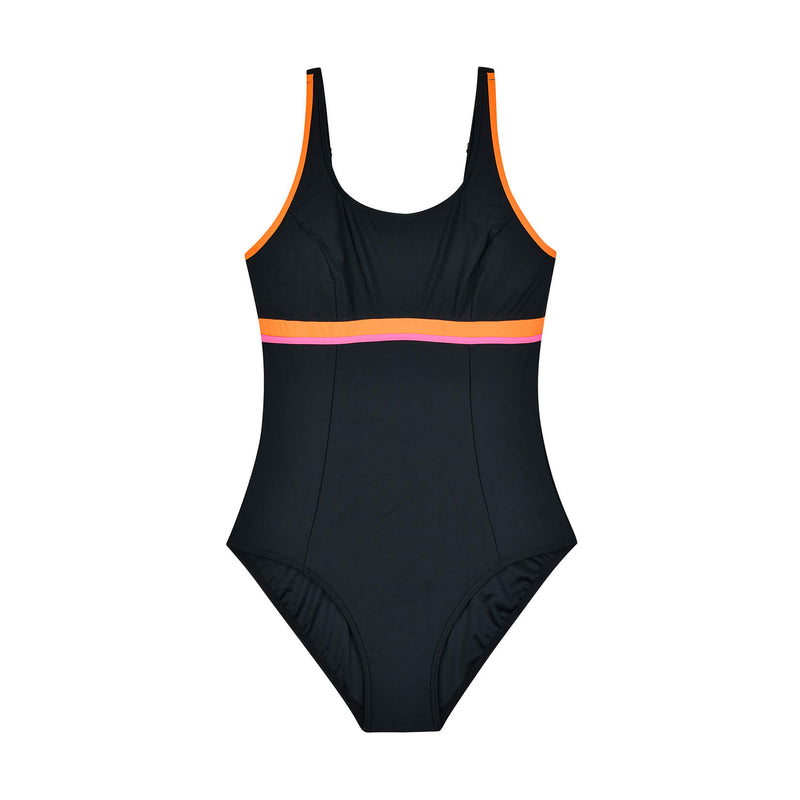 Cargue la imagen en el visor de la galería, Bañador deportivo para mujer con espalda en U
