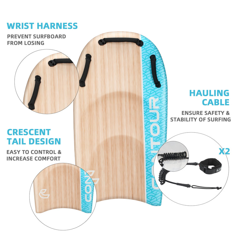 Laden Sie das Bild in Galerie -Viewer, THURSO SURF DuoSlider EPS 45' Bodyboard
