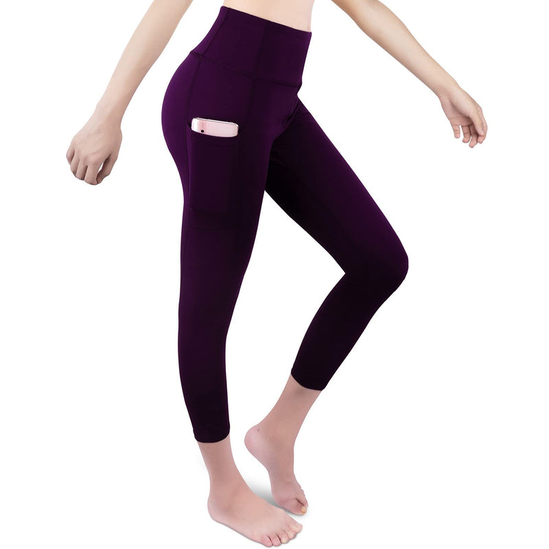 Laden Sie das Bild in Galerie -Viewer, 3/4 Fitness-Leggings mit Handytasche
