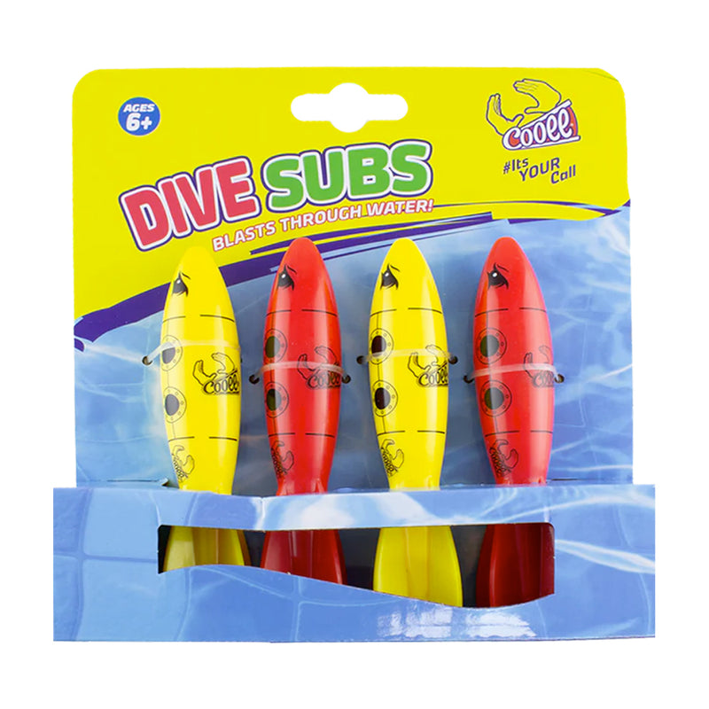 Laden Sie das Bild in Galerie -Viewer, Cooee Torpedo Spielzeug Schwimmbad Spielzeug für Kinder, 4 Stück