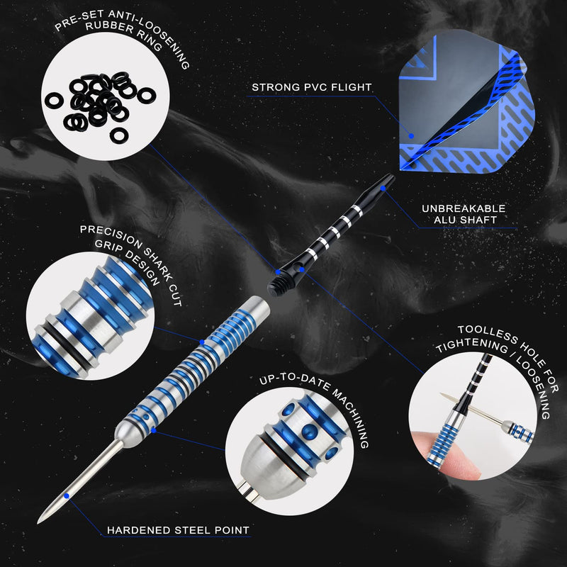 Cargue la imagen en el visor de la galería, Juego de dardos con punta de acero Formula Sports - FST180 GEN2