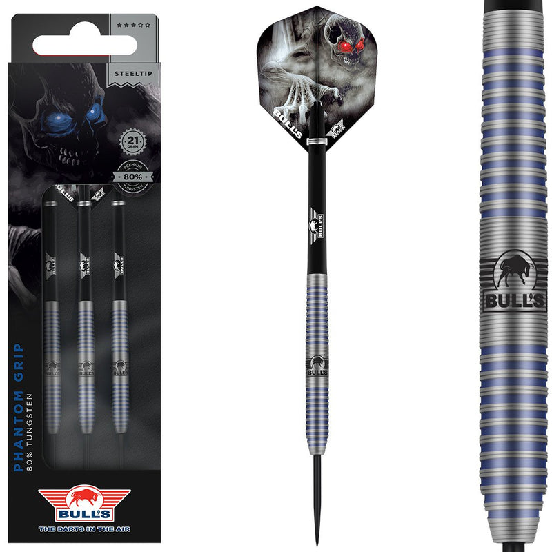 Laden Sie das Bild in Galerie -Viewer, Bull's Phantom Grip 80% Steel Tip