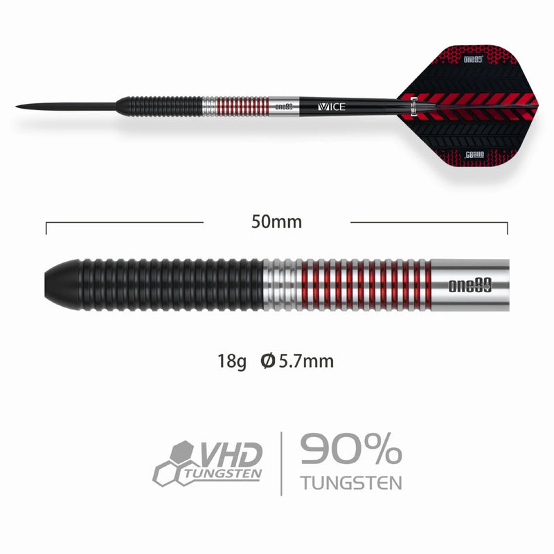 Load image into Gallery viewer, One80 Frederic Lovatin Steeltip 18g