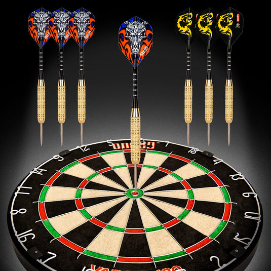 Juego de diana de dardos de tamaño profesional One80 con marcador