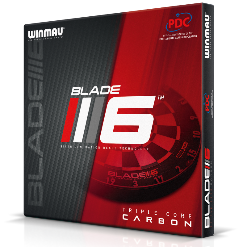 Laden Sie das Bild in Galerie -Viewer, WINMAU Blade 6 Triple Core Dartboard