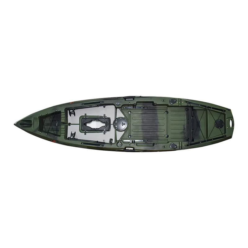 Cargue la imagen en el visor de la galería, WIN.MAX Killer Whale Kayak de pesca individual con pedal y 1 remo combinado