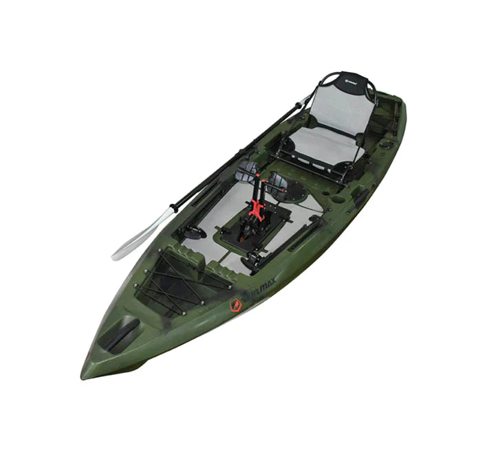 Cargue la imagen en el visor de la galería, WIN.MAX Killer Whale Kayak de pesca individual con pedal y 1 remo combinado