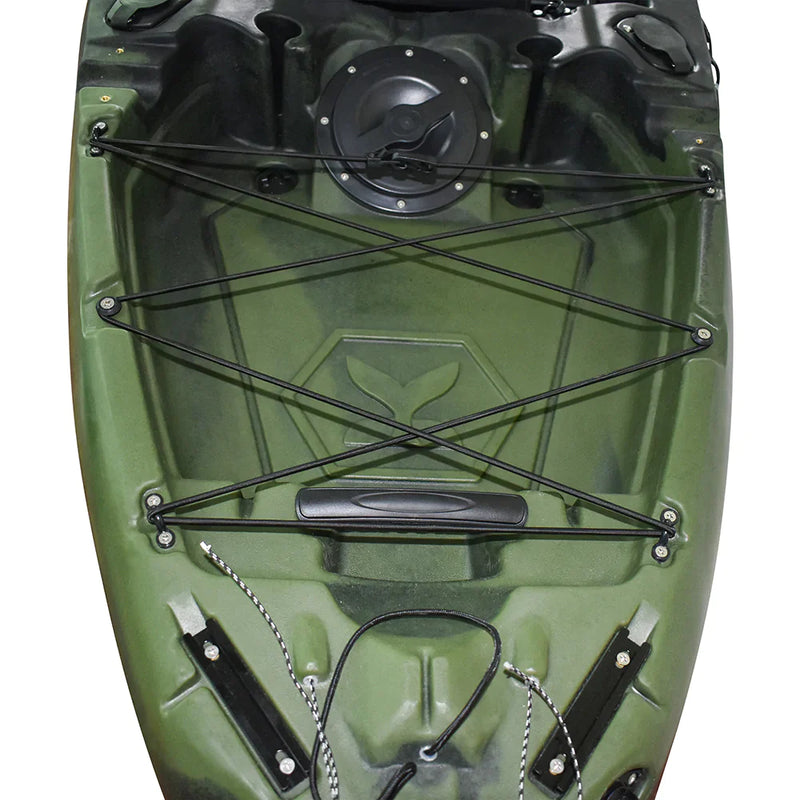 Cargue la imagen en el visor de la galería, WIN.MAX Kayak de pesca para caza de peces a la luz de las velas con 1 remo combinado