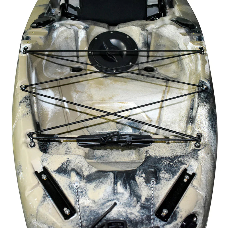 Cargue la imagen en el visor de la galería, WIN.MAX Kayak de pesca Candlelight Fish River con 1 remo combinado