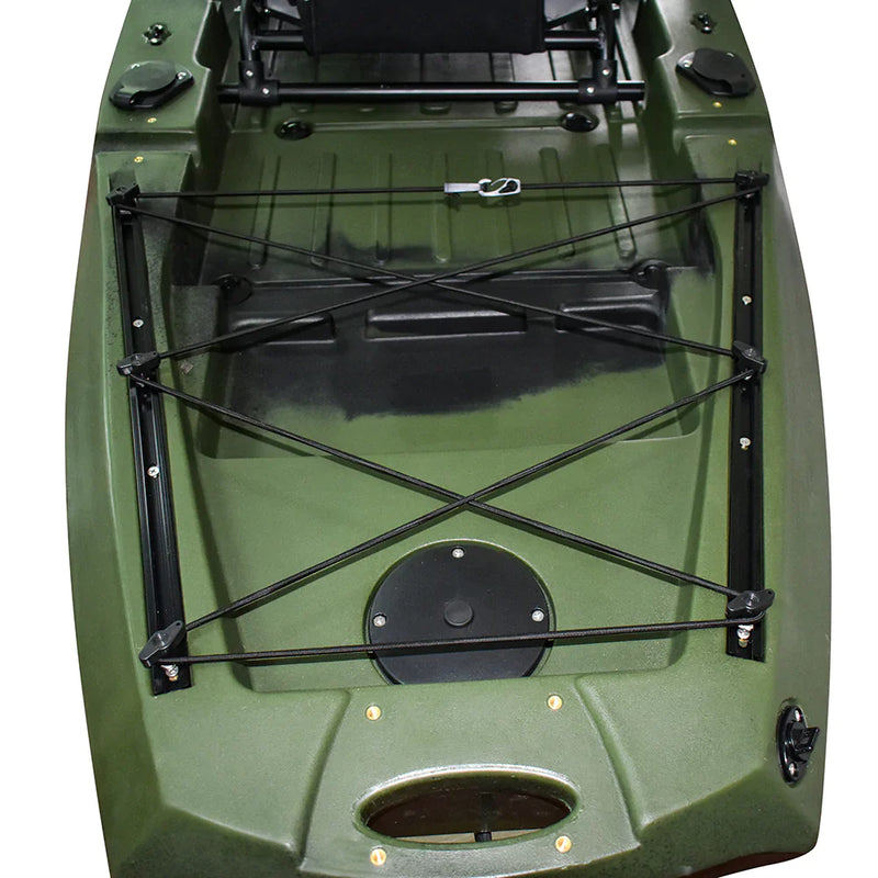 Cargue la imagen en el visor de la galería, WIN.MAX Killer Whale Kayak de pesca individual con pedal y 1 remo combinado