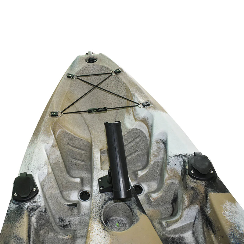 Cargue la imagen en el visor de la galería, WIN.MAX Whale Family Kayak de pesca en río para dos personas con 2 remos combinados