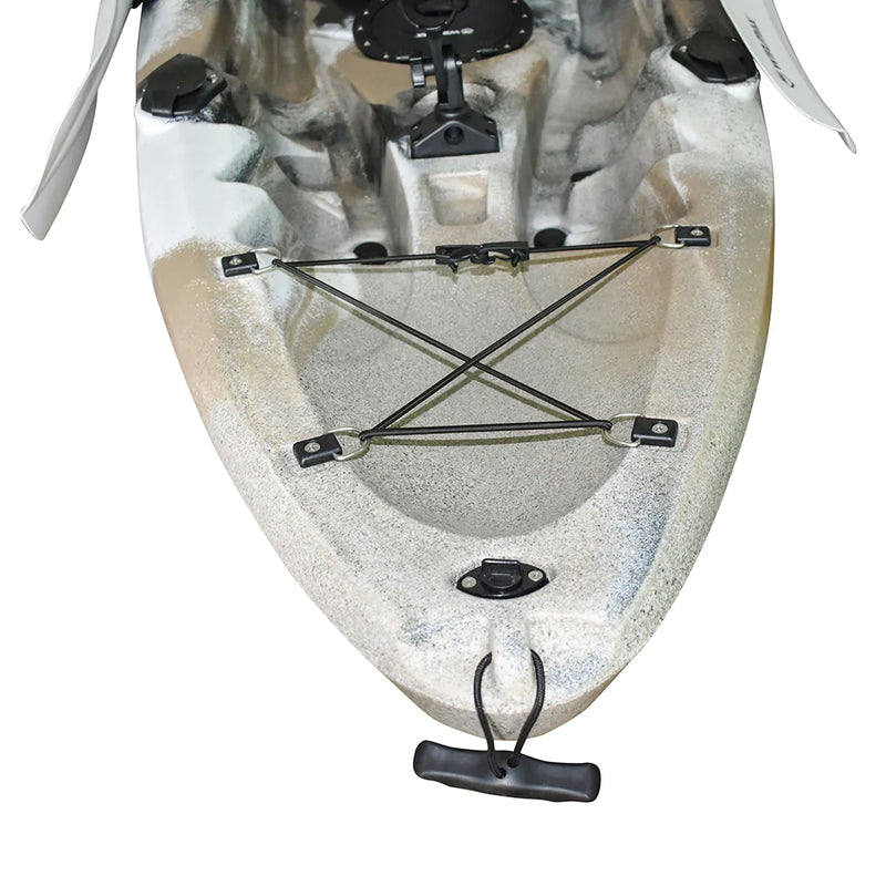 Cargue la imagen en el visor de la galería, WIN.MAX Whale Family Kayak de pesca en río para dos personas con 2 remos combinados
