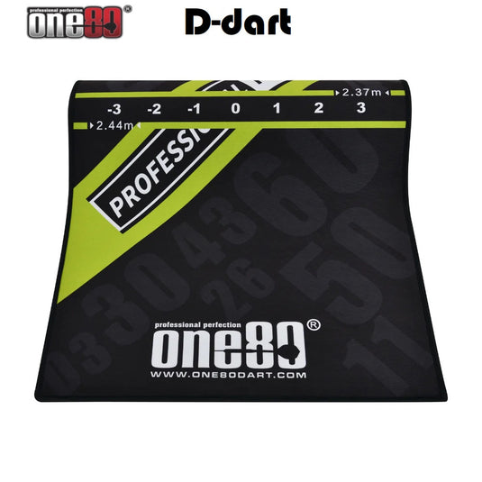 One80 Poly Dart Mat (with Oche Tape)