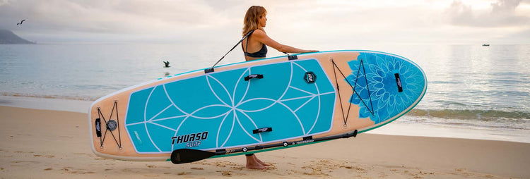 Wie wählt man als Anfänger das richtige Stand-Up Paddleboard (SUP)?