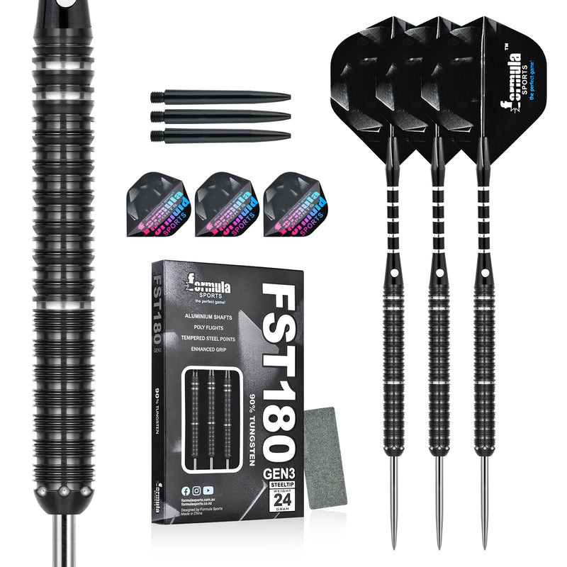 Load image into Gallery viewer, Formula FST180 Gen3 Professional Steel-Tip Dart Set
