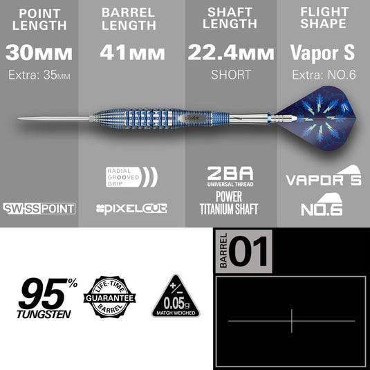 Target Phil Taylor Power Gx2 SP Steeltip Darts 2025