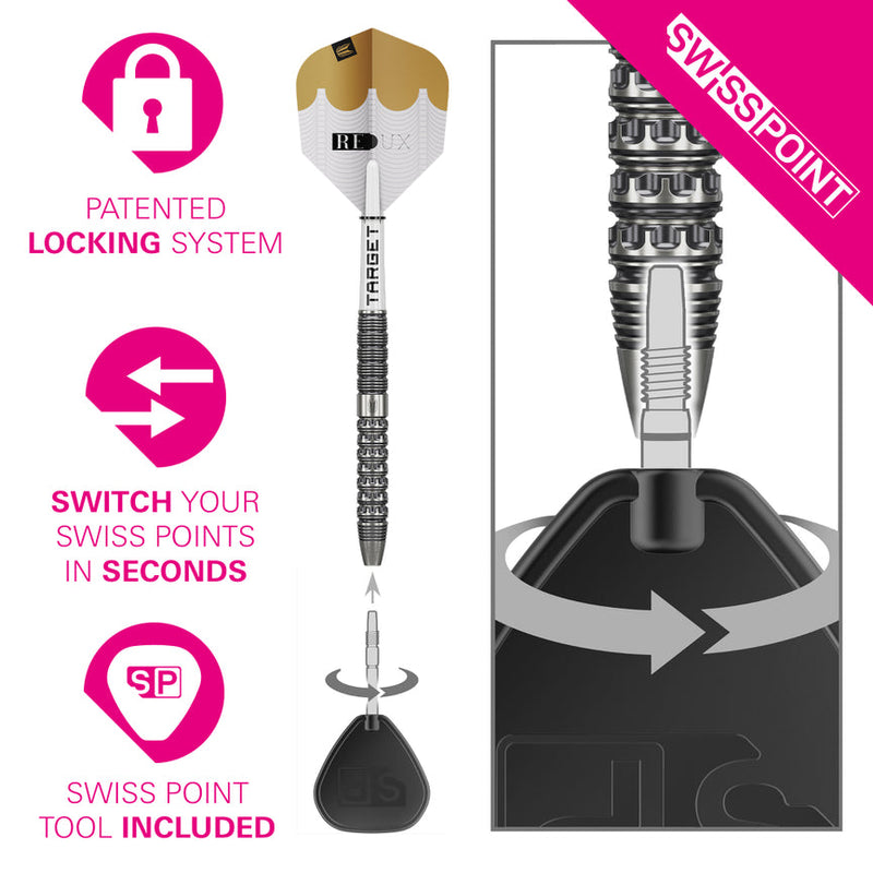 Load image into Gallery viewer, Target Redux 01 Swiss Point Steeldarts
