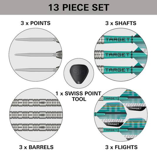 Target Hydro 90% 02 SP Steeltip Darts 2025