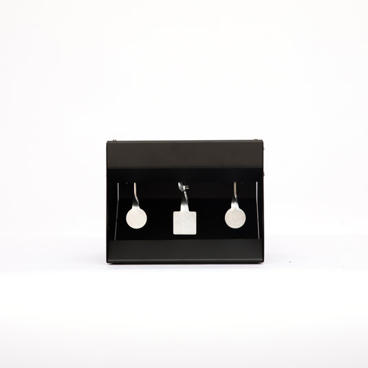 Pellet Gun Target Trap Resets with Center Shot